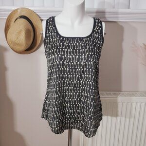 Vintage H.I.P Pins Satin Tank